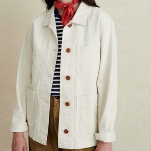 Alex Mill Britt Work Jacket in Upcycled Denim